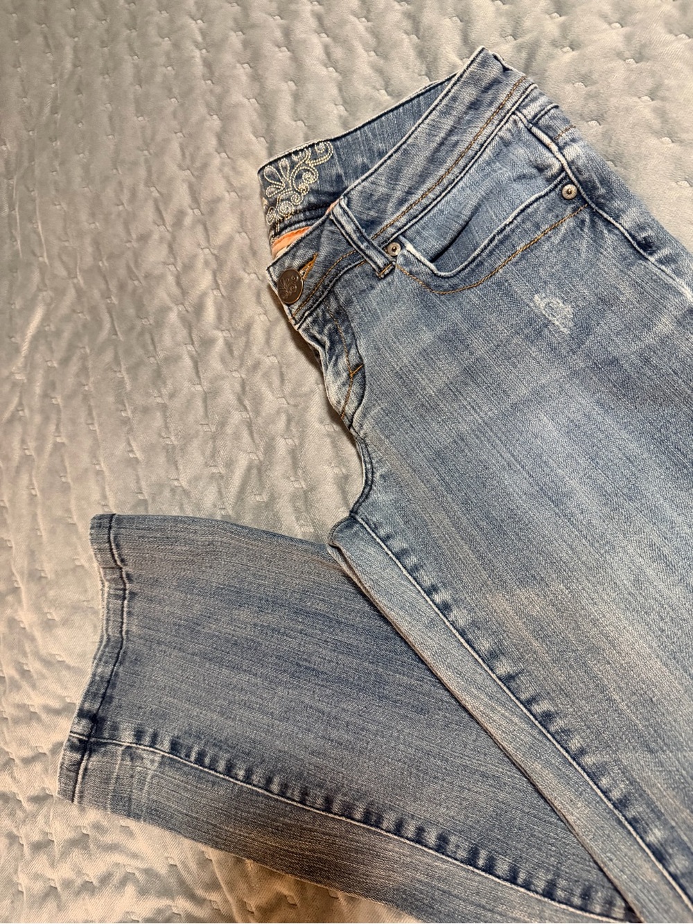 refuge bootcut Light Blue Jeans 7R #48 - Picture 13 of 13